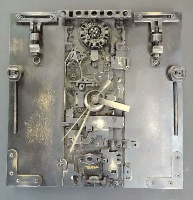 機械的時計内部構造アート　Ｔ01