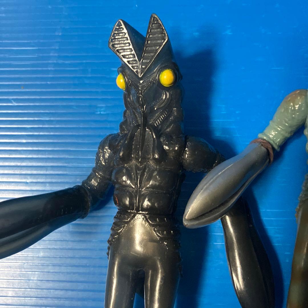 バンダイ　バルタン星人　ソフビ3点セット