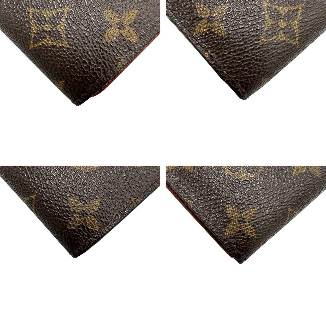 【極美品】ルイヴィトン モノグラム 二つ折り財布 L字ファスナー トレゾール