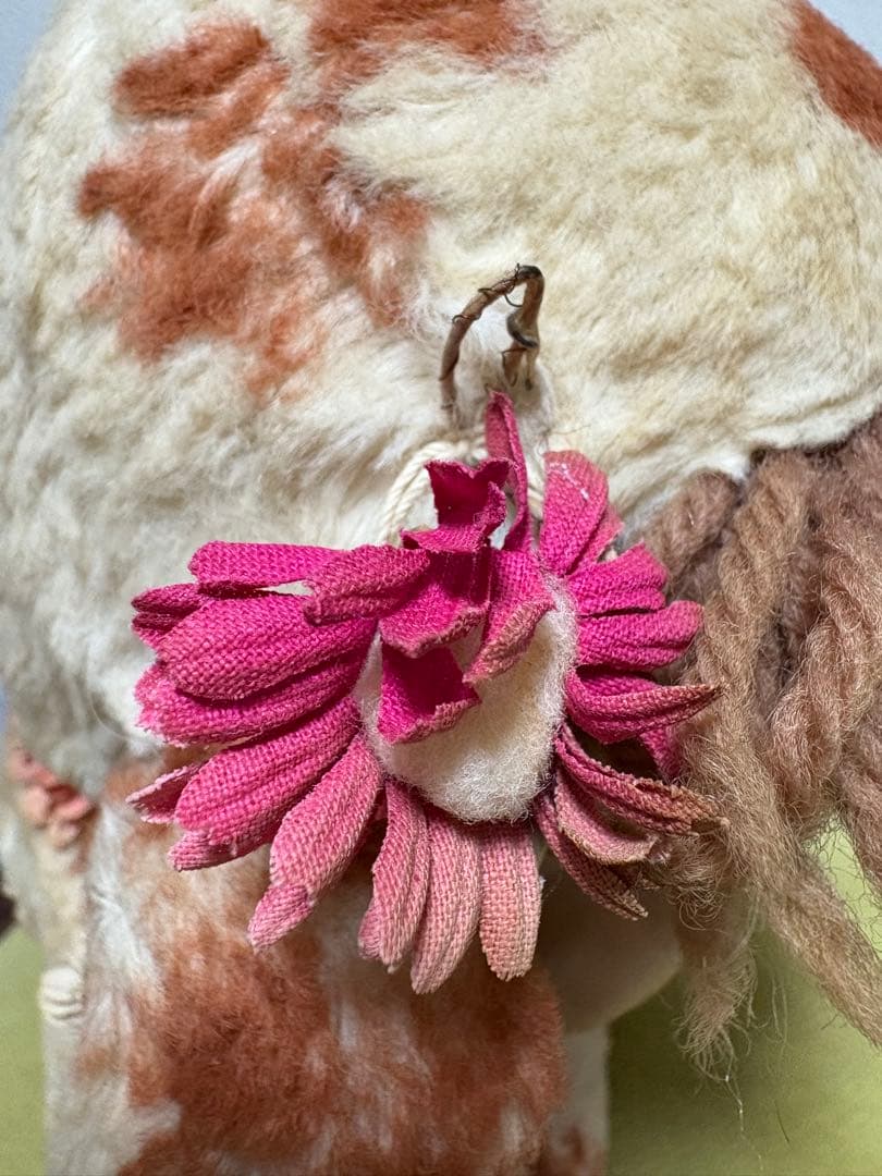 ラシュトン社ラバーフェイス牛のぬいぐるみ ヴィンテージ