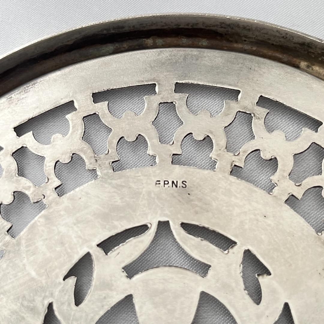 【英国】 アールデコ アザミのティーセンター 13 cm ティーポット敷