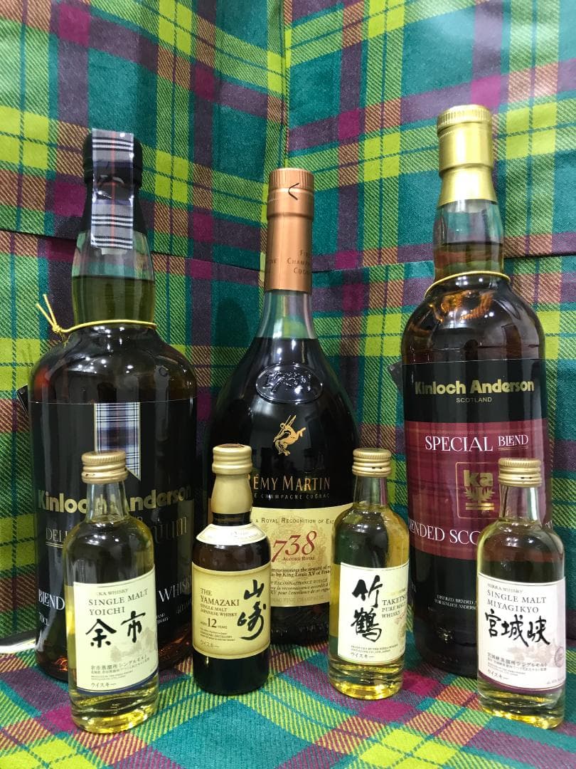 ❷ ウイスキー飲み比べ７本セット