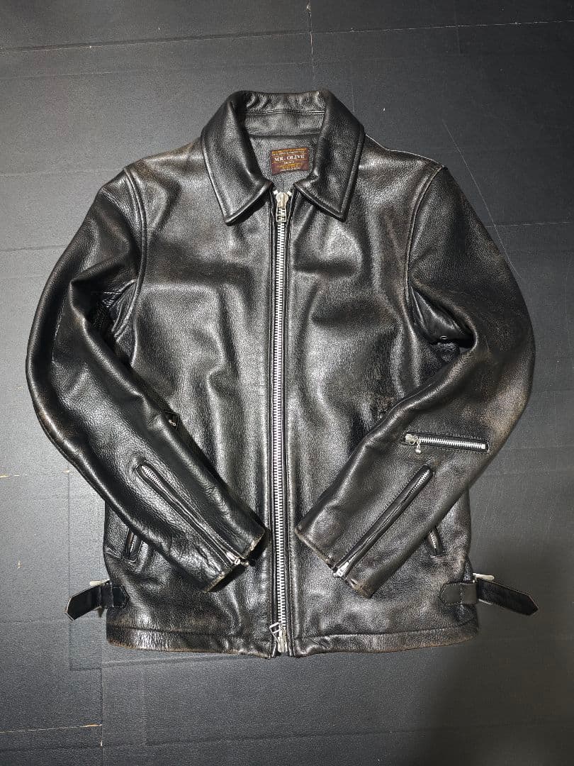 MR.OLIVE ミスターオリーブ レザージャケット Mサイズ