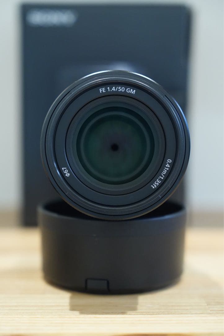SONY FE50mm F1.4GM SEL50F14GM 保護フィルター付き