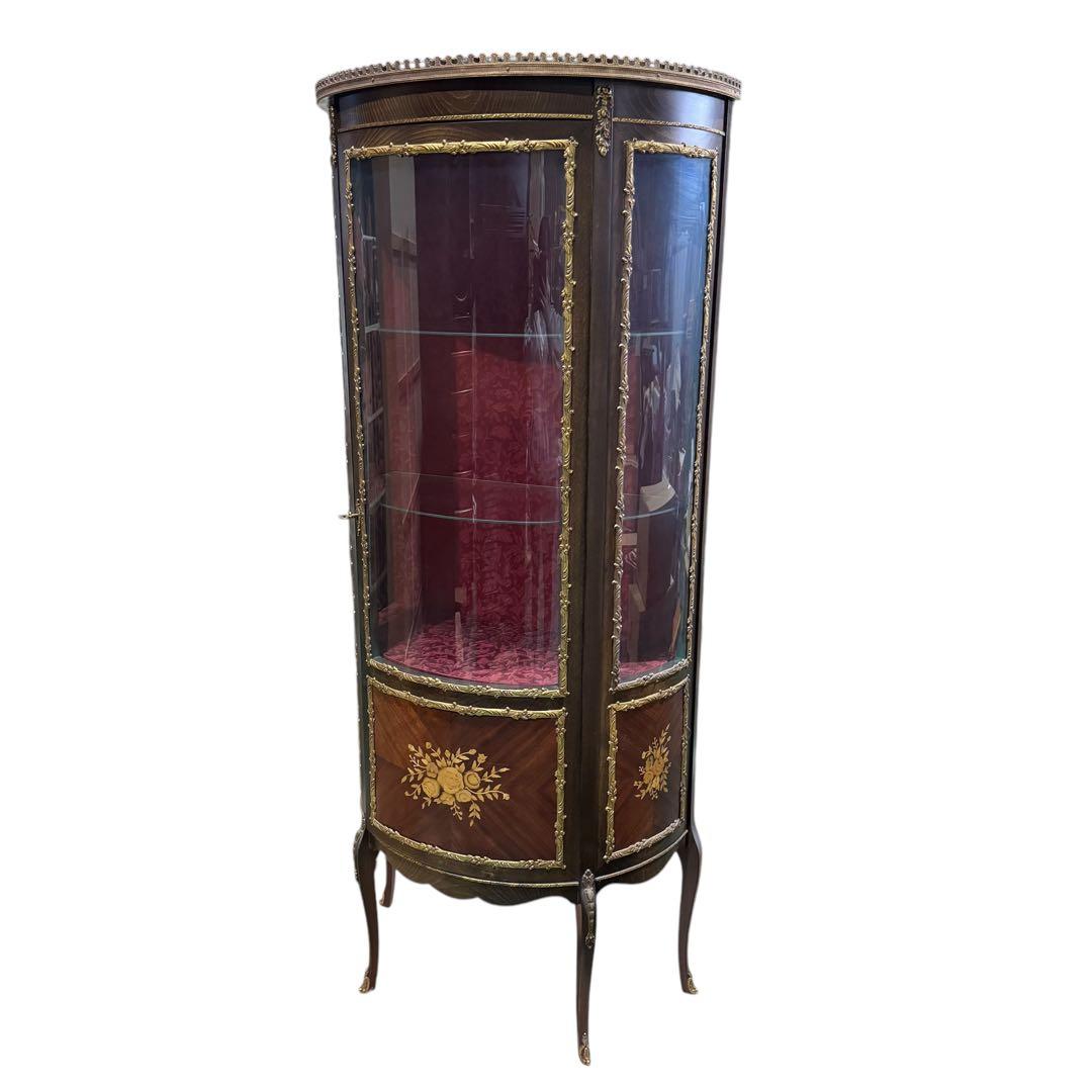 びやんきmariner マリネール アンティーク 飾り棚 ショーケース