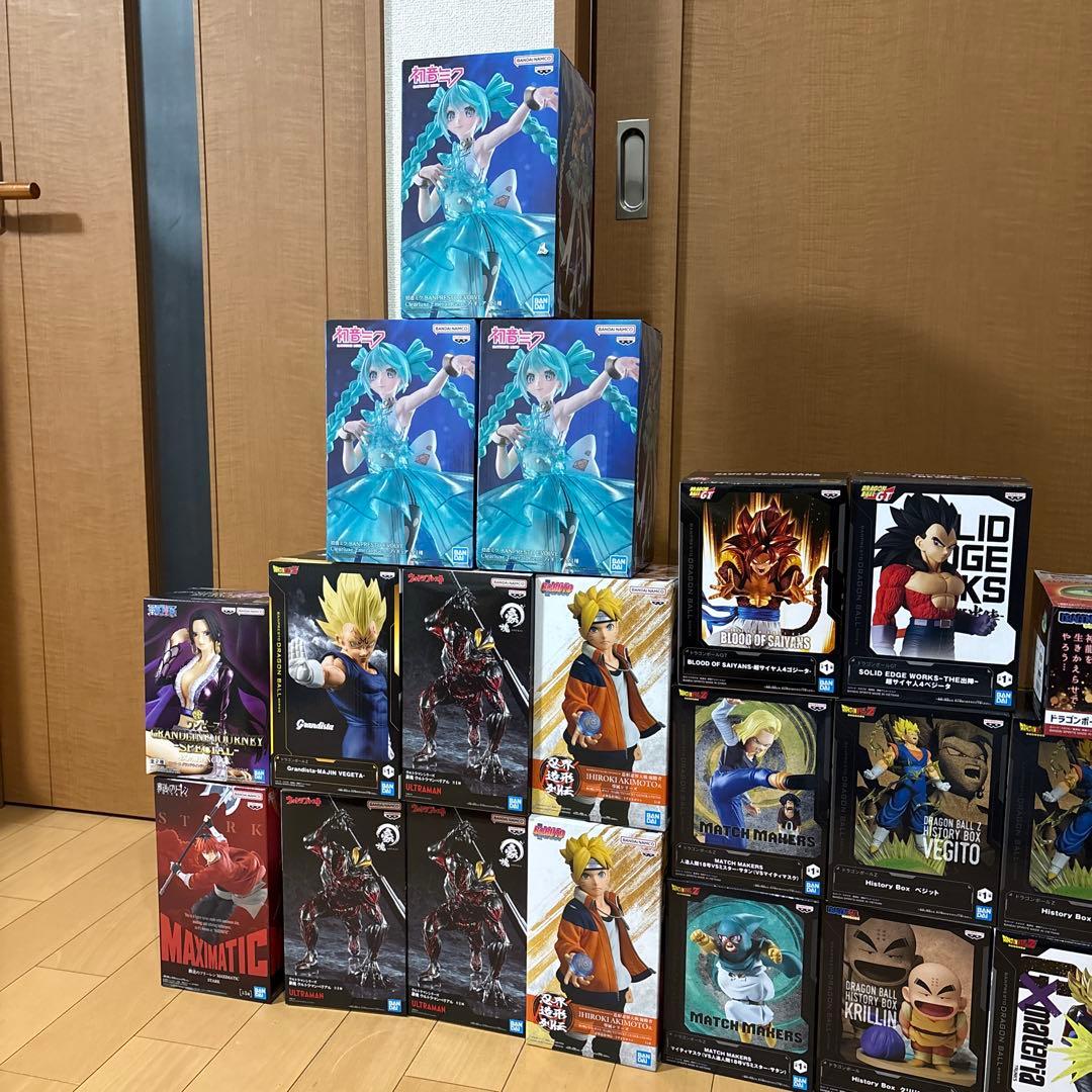 アニメキャラクター プライズフィギュア コレクション27個まとめ売り