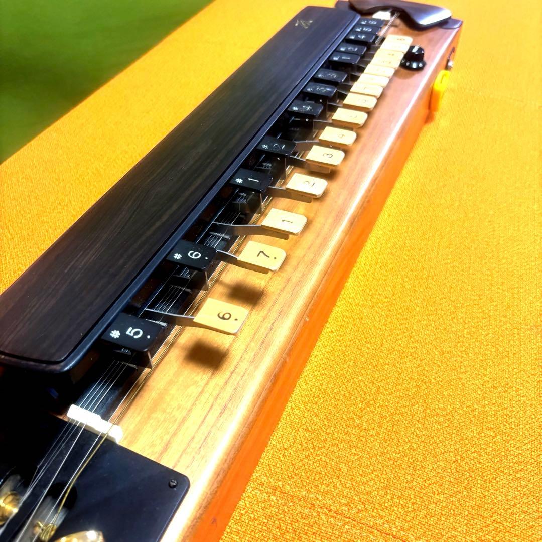 美品　全音 ZENON 高級大正琴 冴 E 和楽器　大正琴 和楽器定価12万！