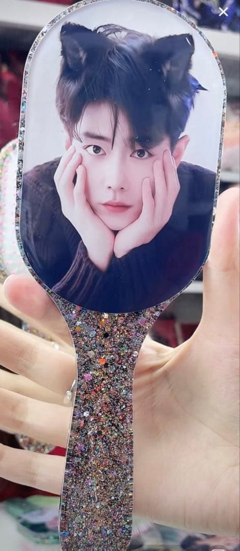 肖戦 超大レジンエアークッション付きヘアブラシ　10点セット❣️確認用0105