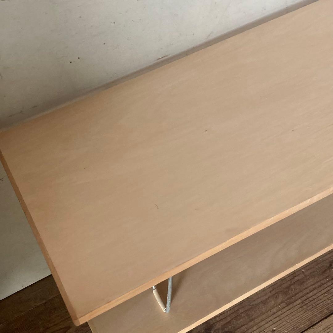 当時もの 未使用 ヴィンテージ レトロ 折り畳み 裁縫テーブル