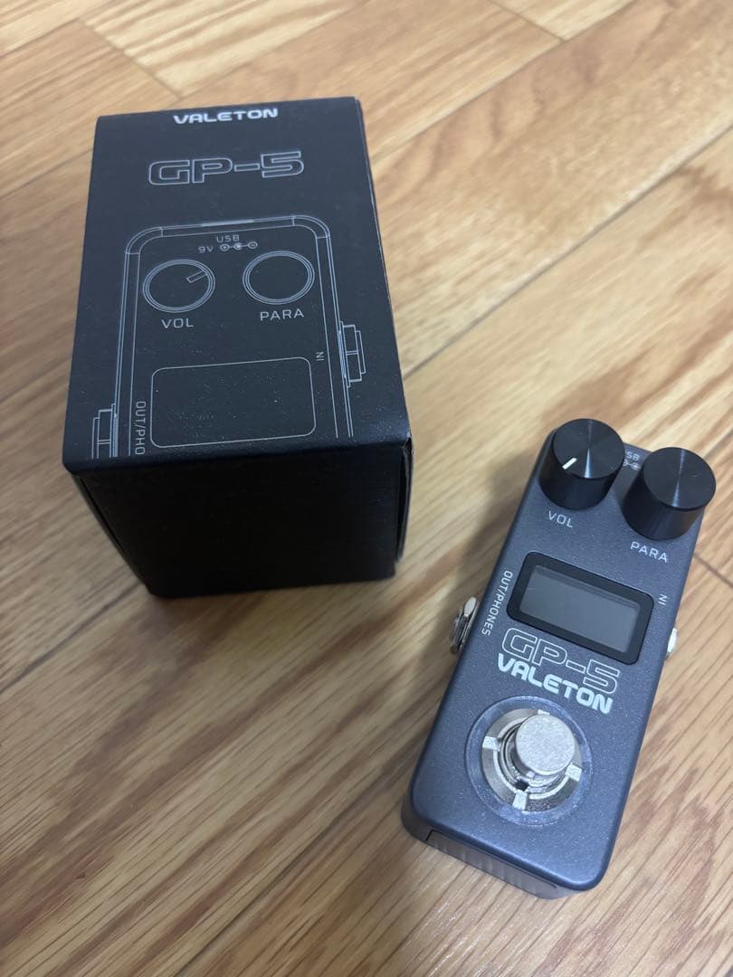 新製品　VALETON GP-5 ギターマルチプロセッサー