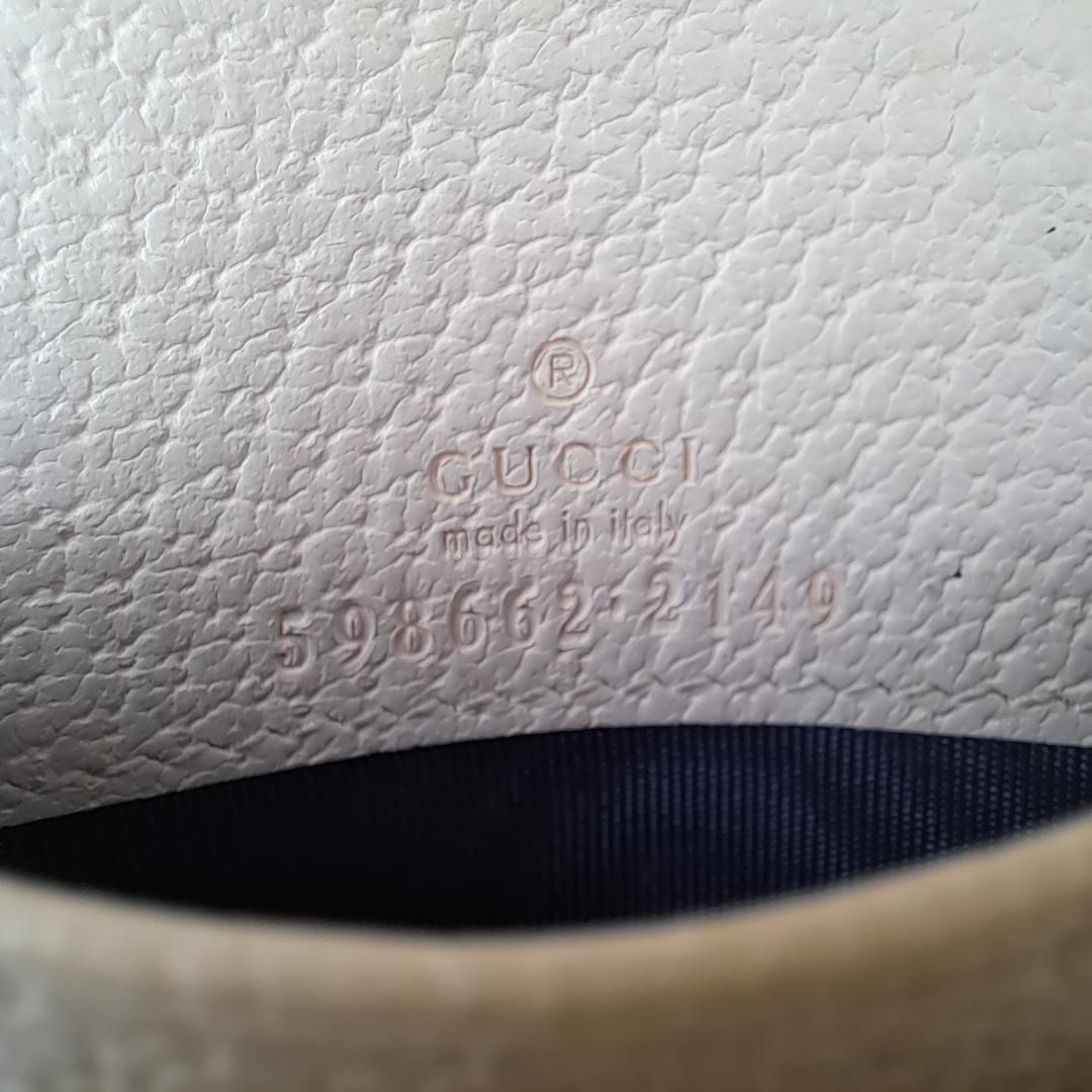 グッチ 二つ折り財布 オフィディア マーモント シェリーライン GG