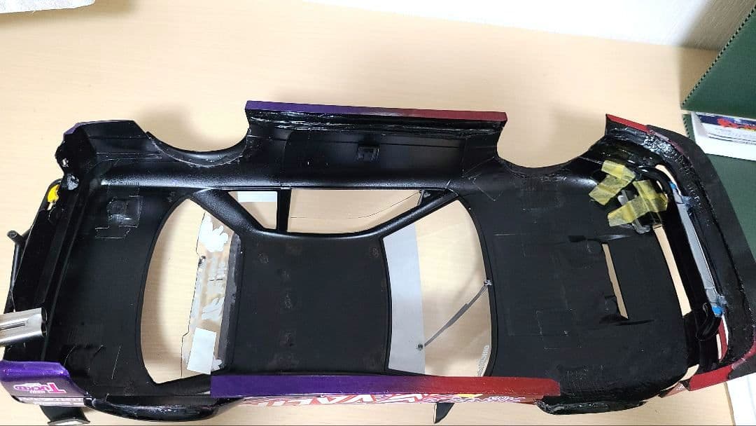 ラジコンボディ　ヨコモS13