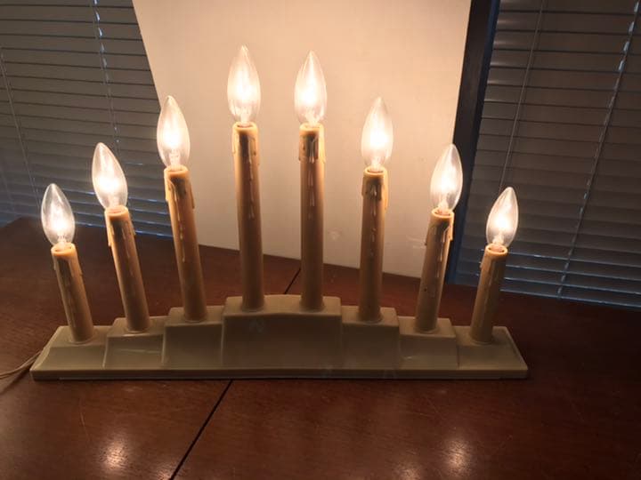 ヴィンテージ　アメリカン　キャンドル風　ライト　大