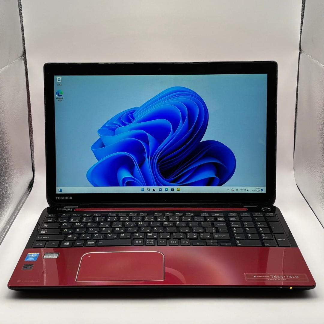 【東芝】T654 高性能i7 新品SSD512GB 8GB ノートPC