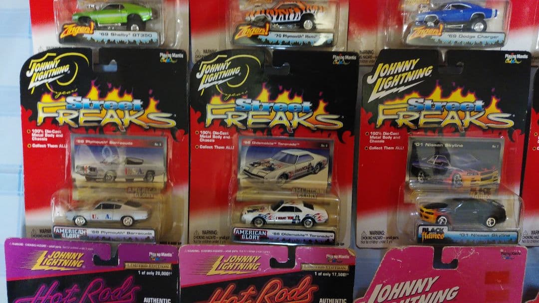 ③ JOHNNY LIGHTNING ジョニーライトニング ミニカー　まとめ