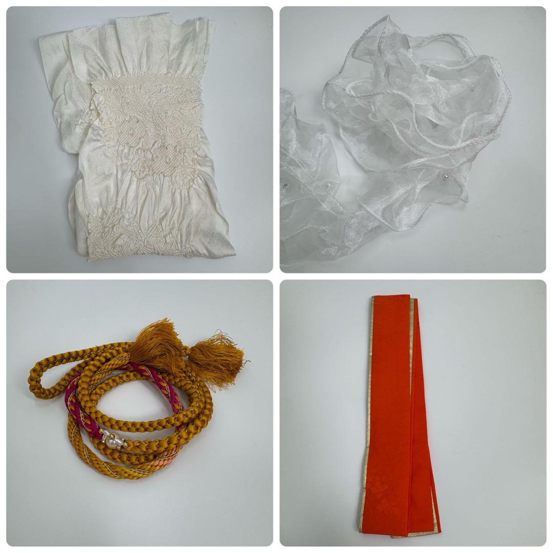 振袖フルセット　青系　成人式　結婚式　お祝い　金駒刺繍　豪華