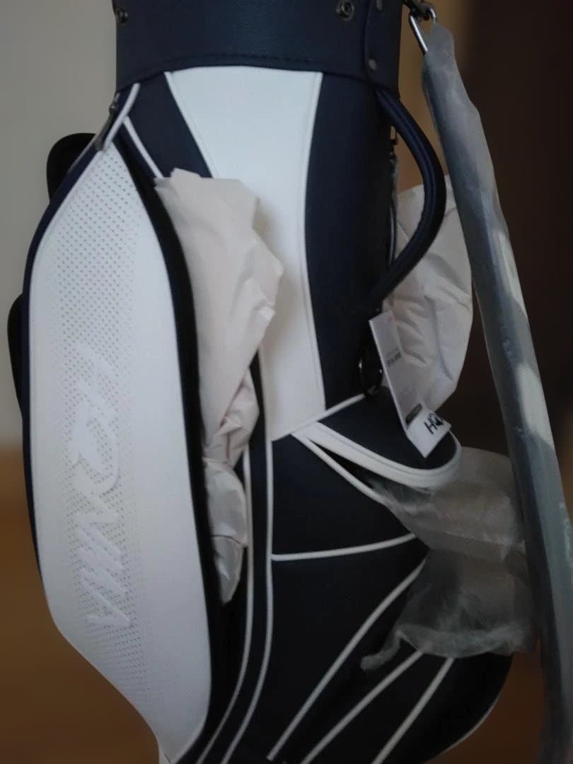 HONMA ゴルフキャディバッグ ホワイト・ネイビー