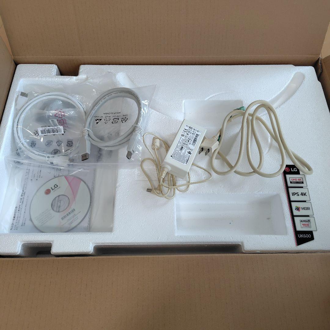【4Kモニタ】LG 27UK600-W 27インチ