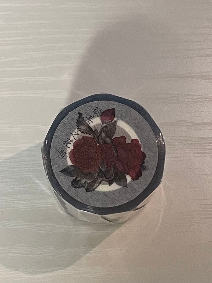 海外PETマステ 赤バラ5本