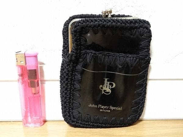 80年代 ビンテージ ジョンプレイヤースペシャル タバコケース ポーチ 旧車