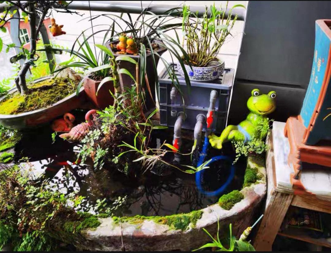 三段式万能濾過器装置　大型水槽池濾過層濾過飼育 アクアリウム外部フィルター