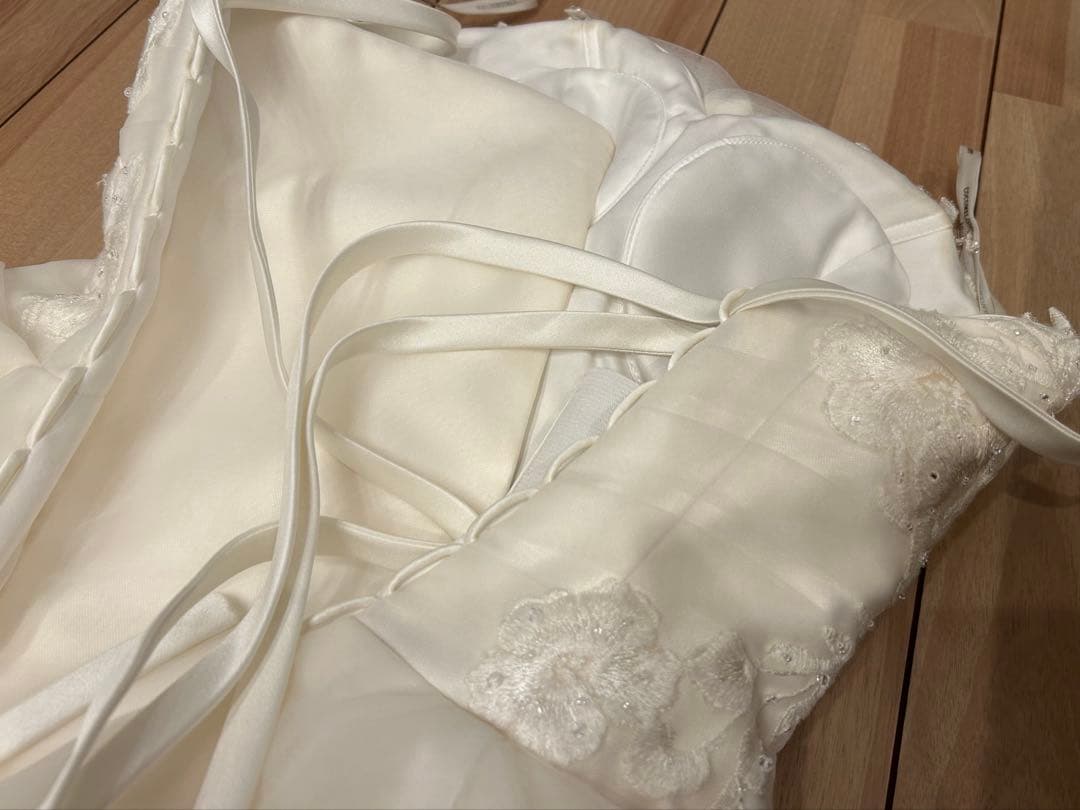 まーくん☆ COCOMELODY ホワイト Aライン ウェディングドレス