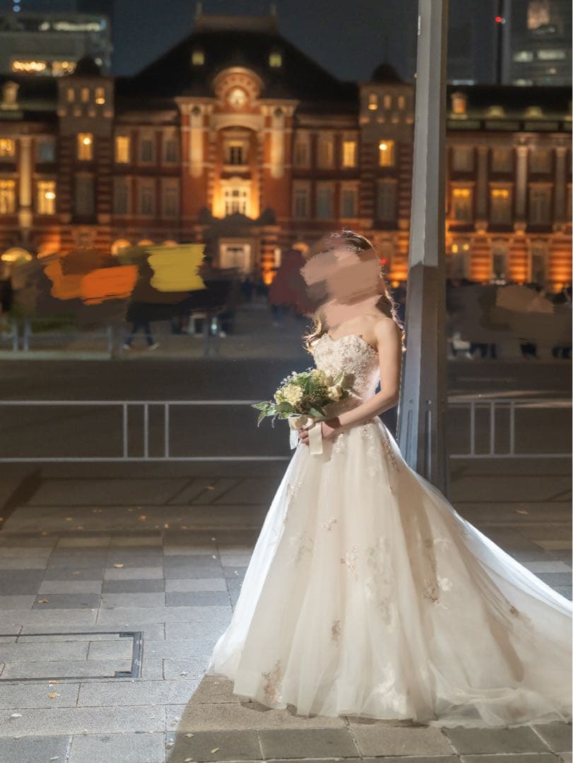 まーくん☆ COCOMELODY ホワイト Aライン ウェディングドレス