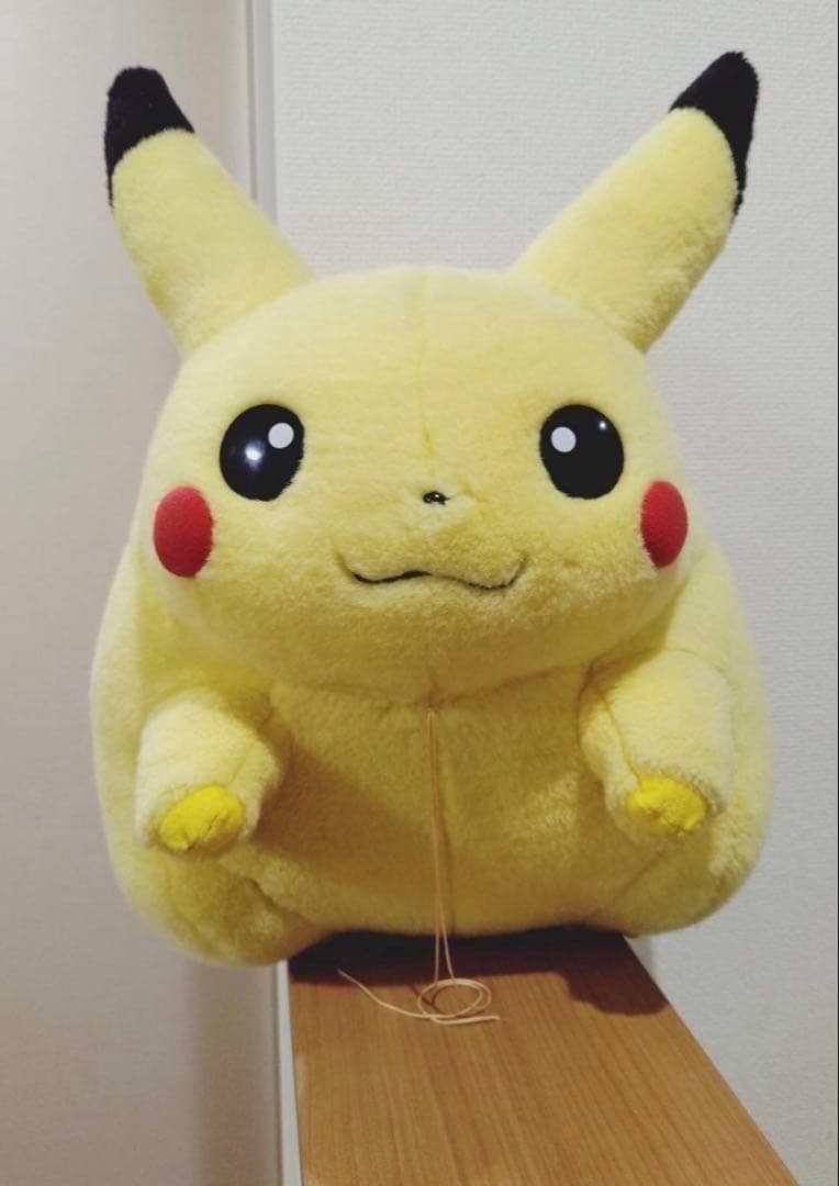 TOMY 初期 ピカチュウ ぬいぐるみ 等身大 ポケモン 初代 1／1