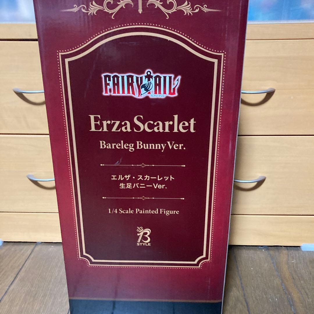 正規品　FAIRY TAIL エルザ・スカーレット　生足バニー　フィギュア