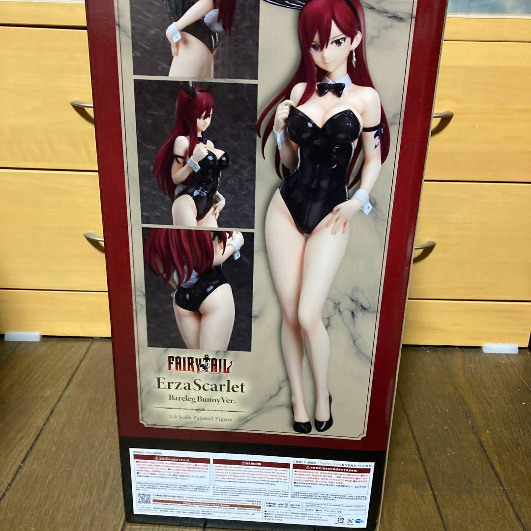 正規品　FAIRY TAIL エルザ・スカーレット　生足バニー　フィギュア