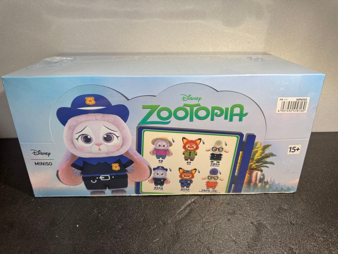 ディズニー×MINISOコラボ　ズートピアぬいぐるみペンダント6個セット