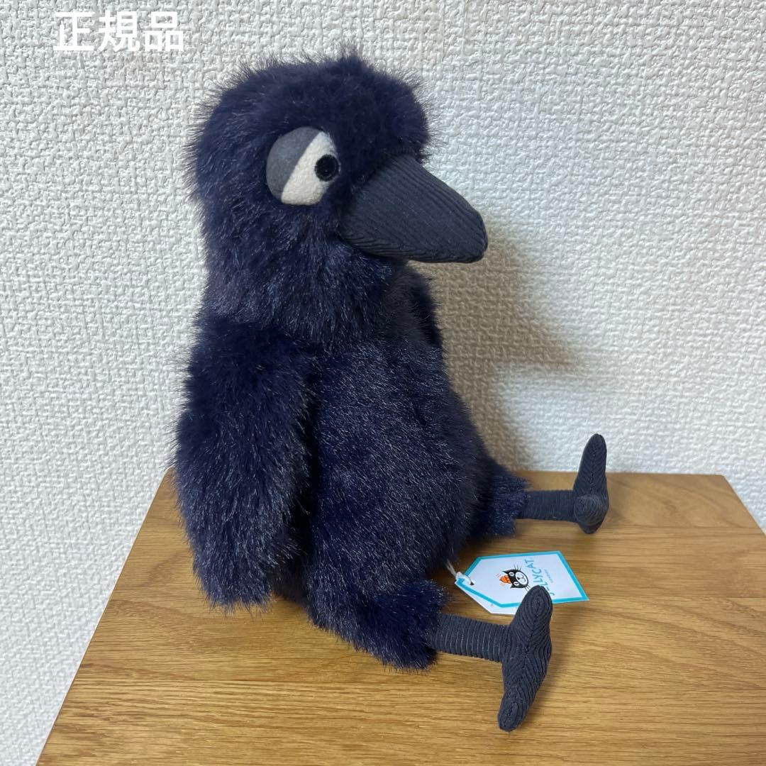 ジェリーキャット カラス　鳥 ぬいぐるみ
