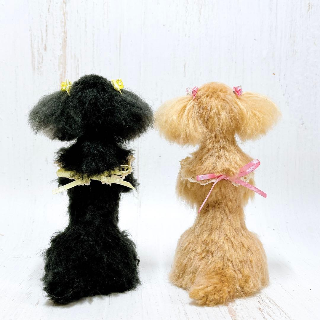 Hiroko 羊毛フェルト 犬 トイプードルちゃん