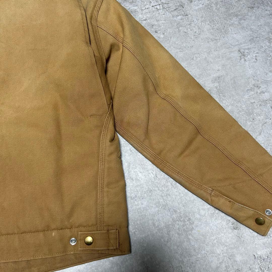 【希少モデル】80s カーハート デトロイトジャケット USA製 赤キルティング