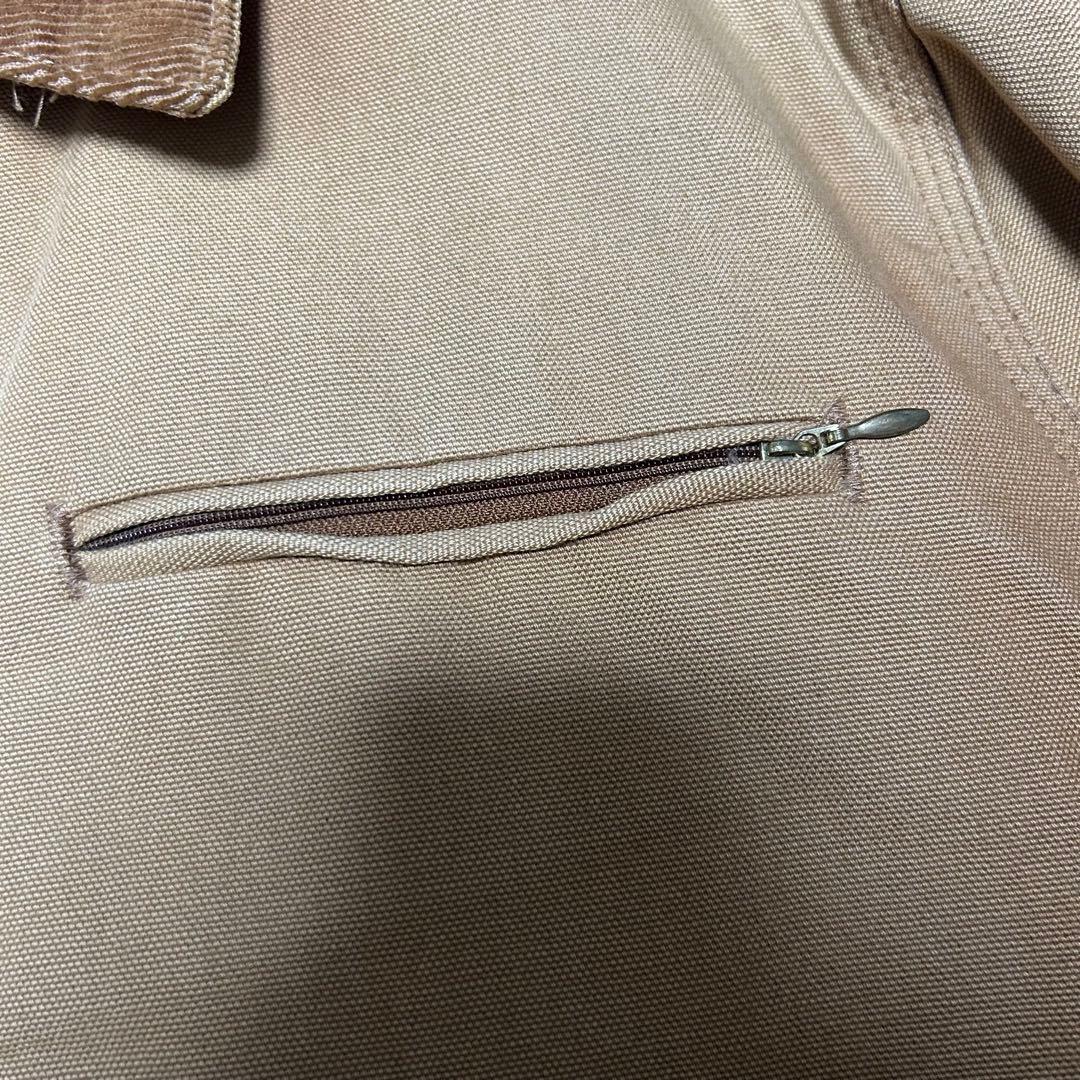 【希少モデル】80s カーハート デトロイトジャケット USA製 赤キルティング