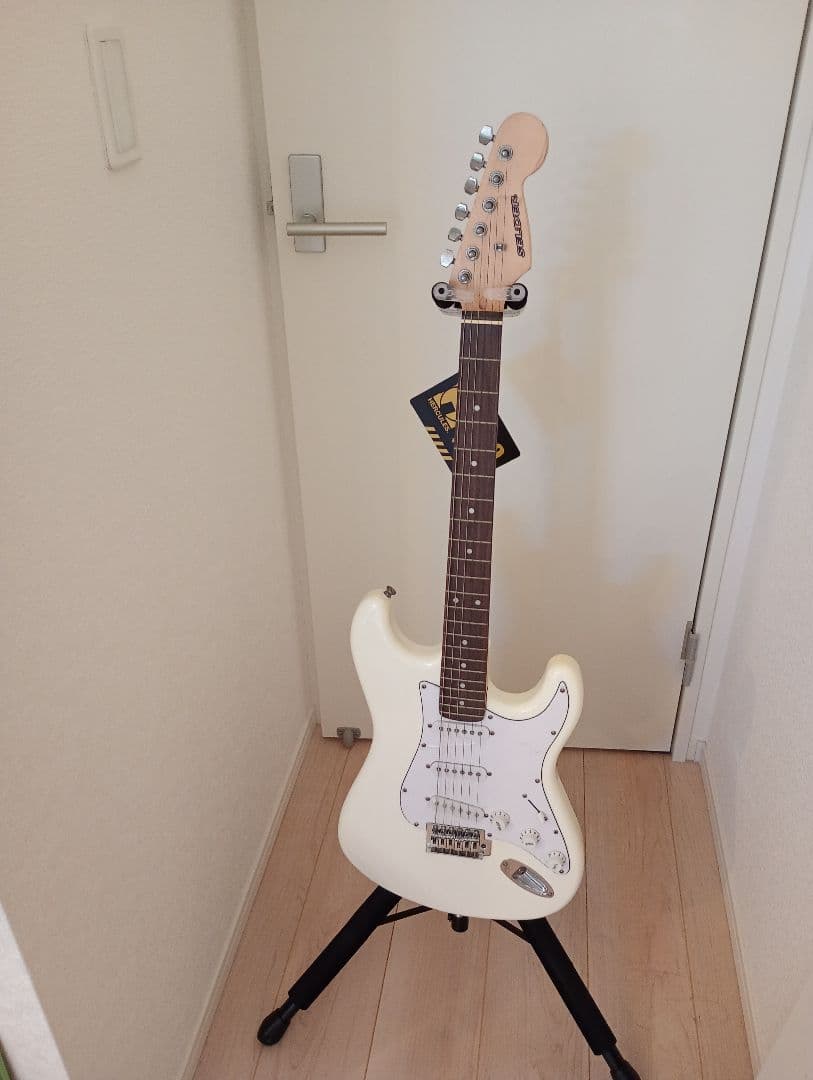 SELDER　セルダー　ストラト　ホワイト　中古　美品③