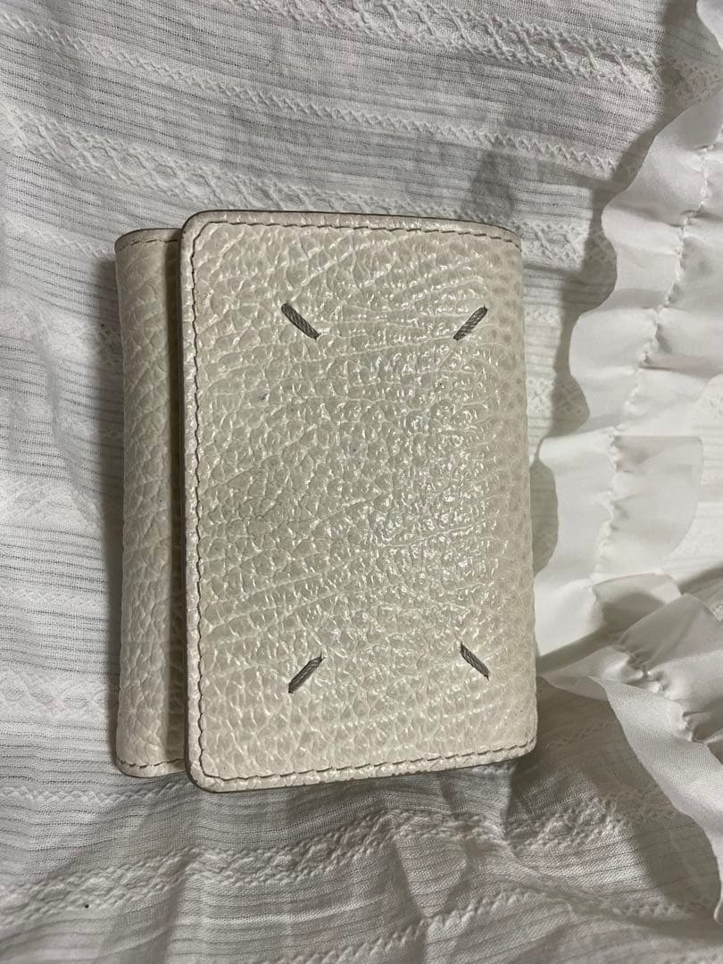 Madison Margiela 三つ折り財布 白