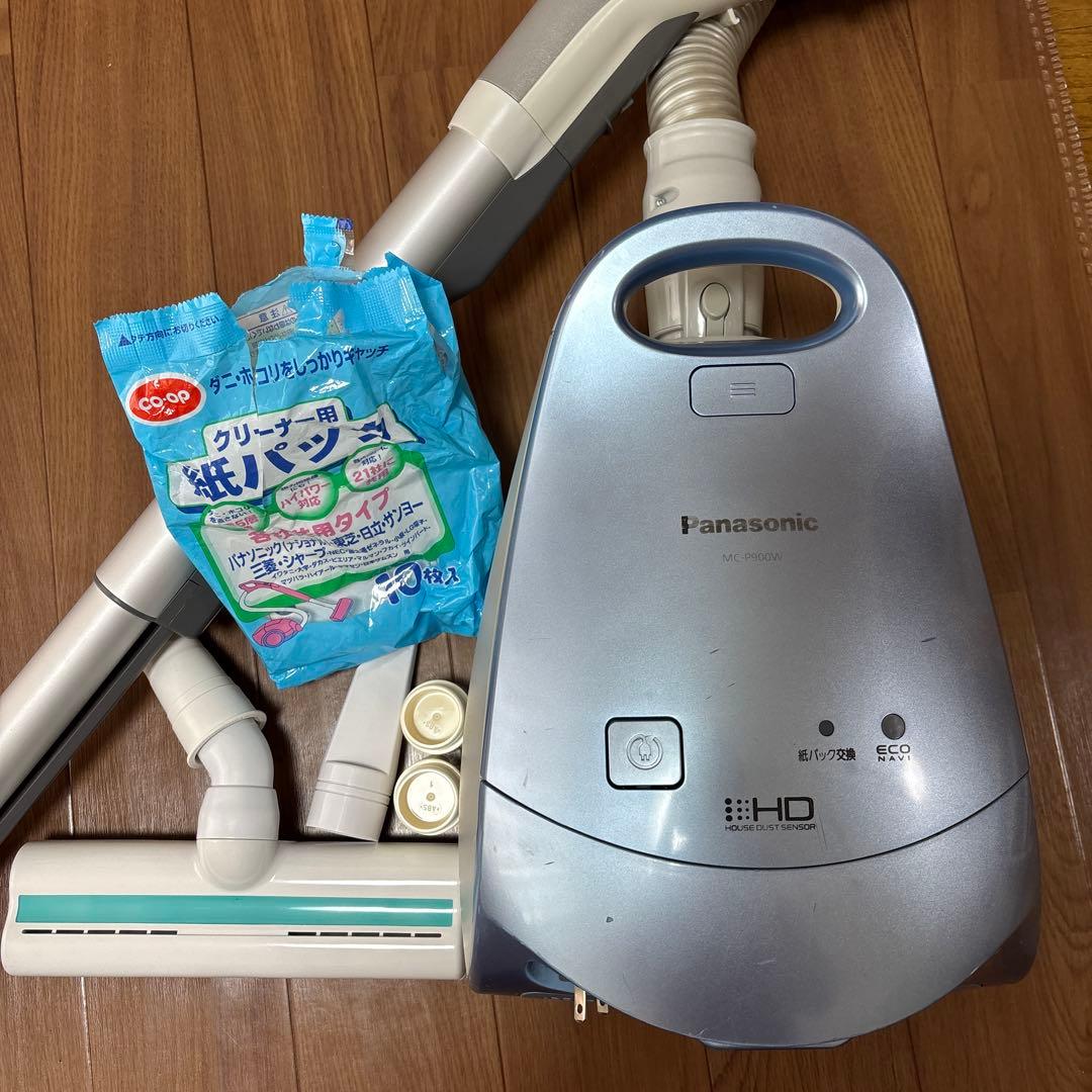 【ひろ】パナソニックMC-P900W紙パック式 掃除機ふとん用ノズルセット