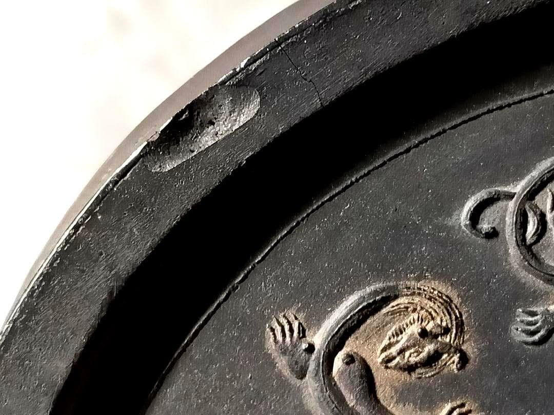 ♥大きな　墨　中国墨　395ｇ　唐墨　古墨　骨董　古玩　中国