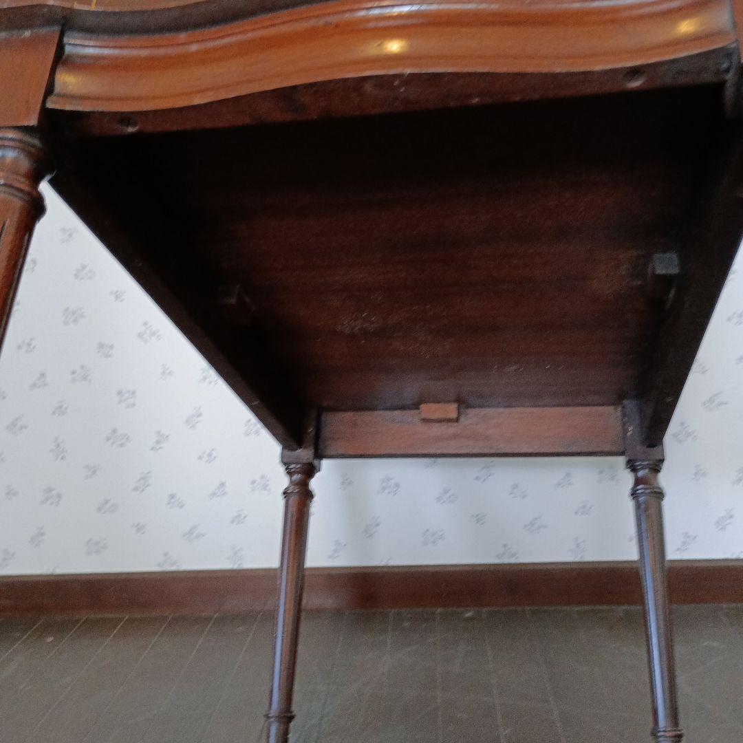 イギリスアンティーク　ソファテーブル