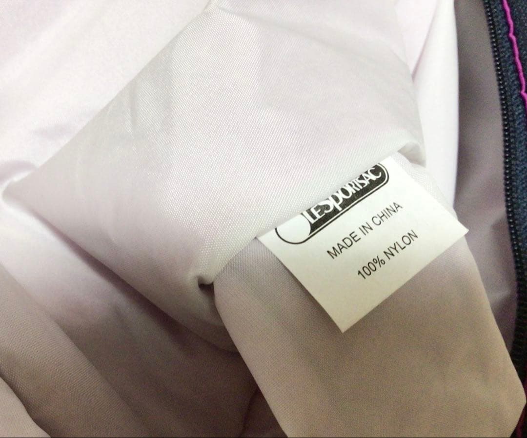 新品　レスポートサック　ラージウィークエンダー　ボストンバッグL ピンクネイビー