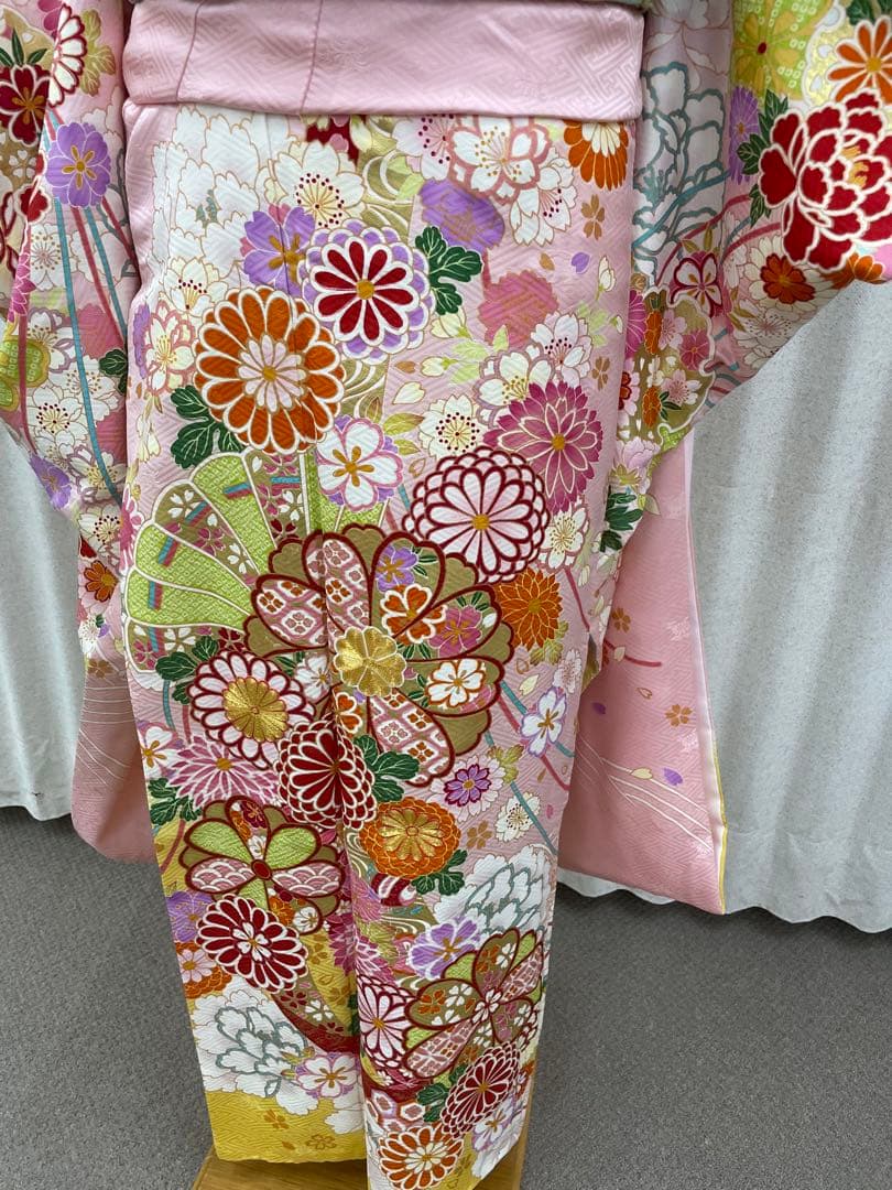 正絹　振袖　フルセット