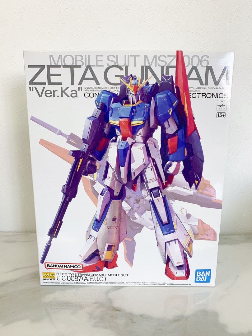 ＋【新品】MG 1/100 ゼータガンダム Ver.Ka(機動戦士Zガンダム)