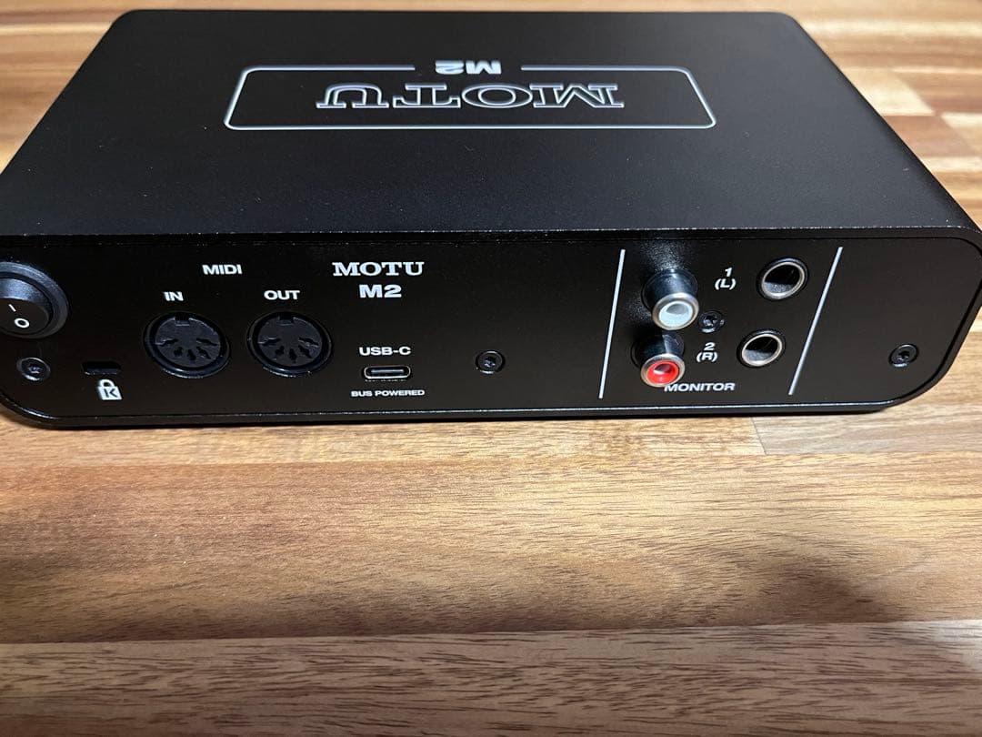 MOTU M2 オーディオインターフェイス DTM