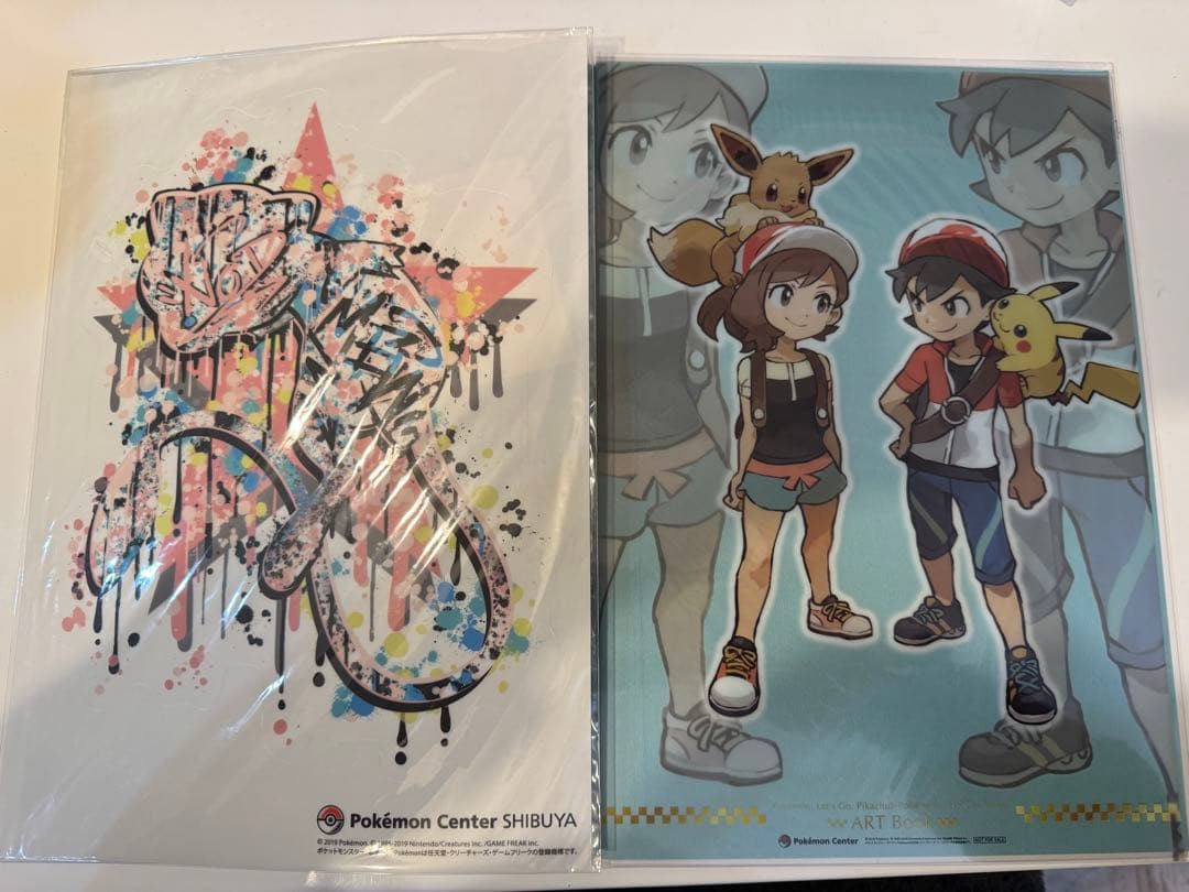 と*。様 ポケモン アートブック 2冊&クリアファイル2枚セット