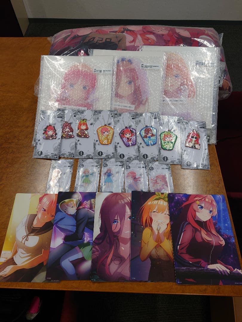 一番くじ 五等分の花嫁 memorial collections メガクッション