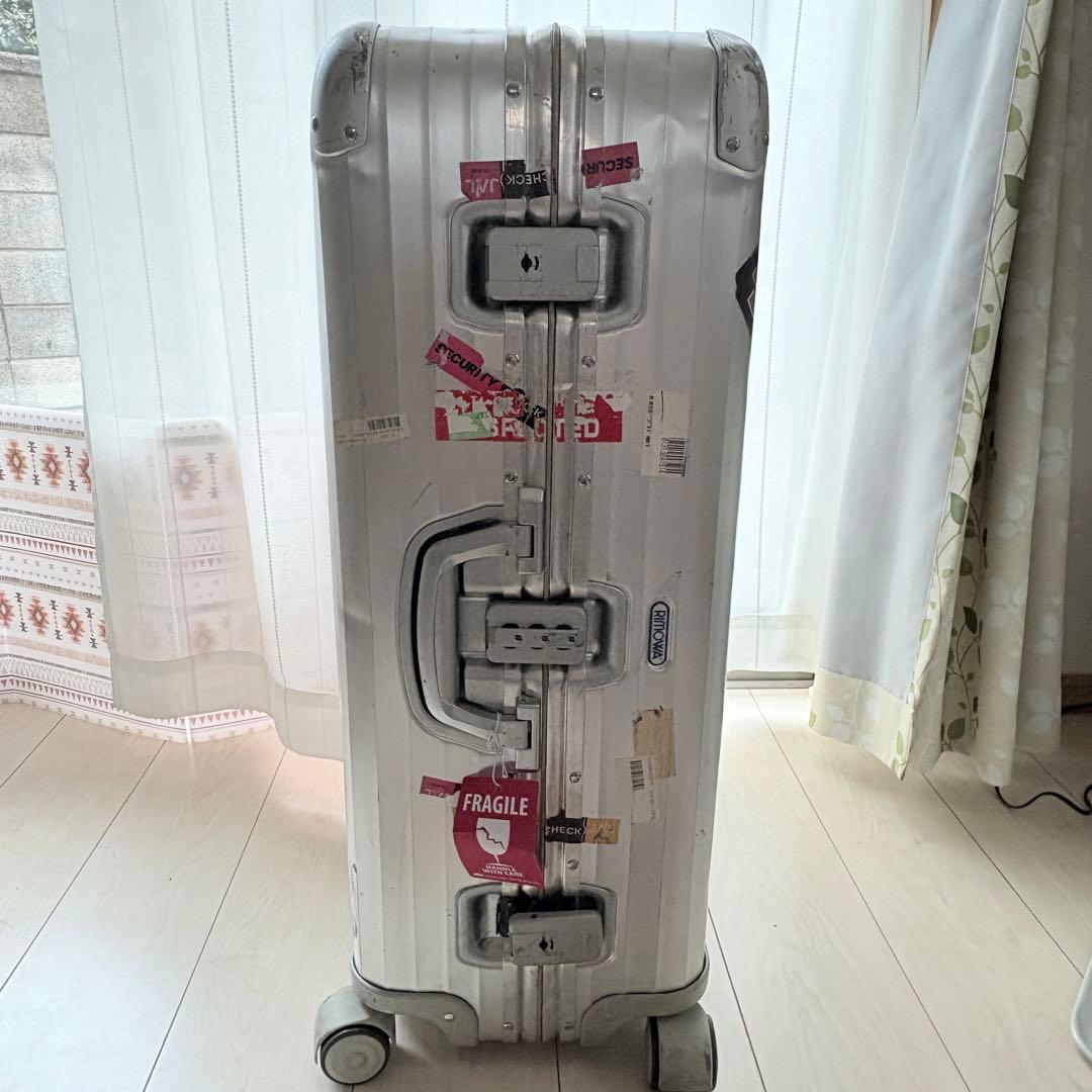 Rimowa リモワトパーズ　キャリーケース プルタブ　サイドハンドル　青ロゴ