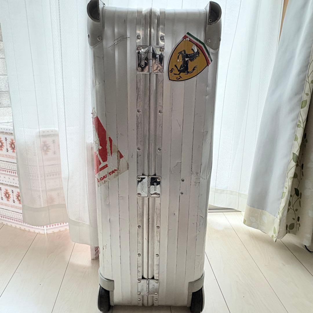 Rimowa リモワトパーズ　キャリーケース プルタブ　サイドハンドル　青ロゴ