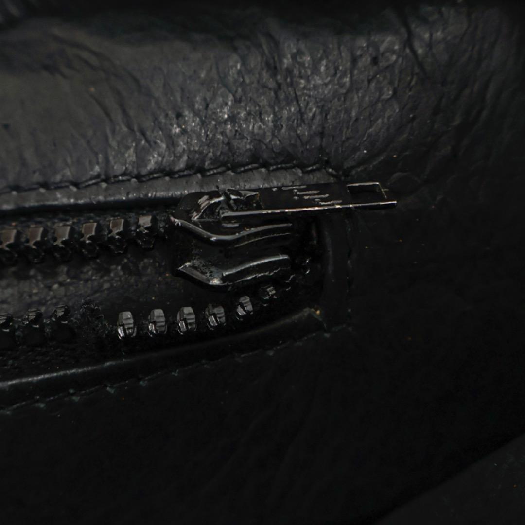 H5110-7◾️オールドグッチ　レザーショルダーバッグ Y2K