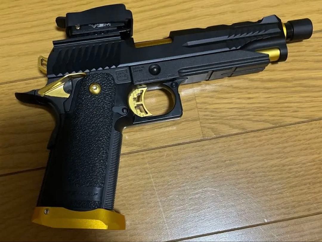 東京マルイ ハイキャパゴールドマッチ カスタム